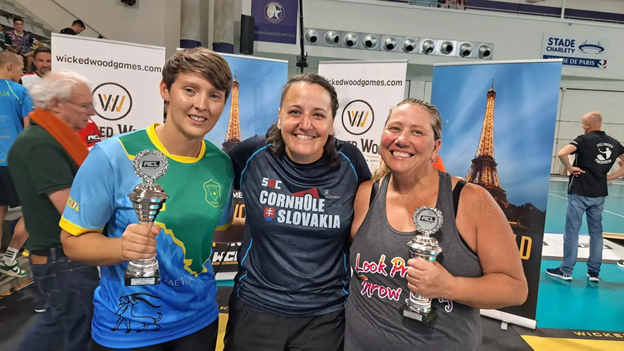 Zdenka s finalistkami Women Singles