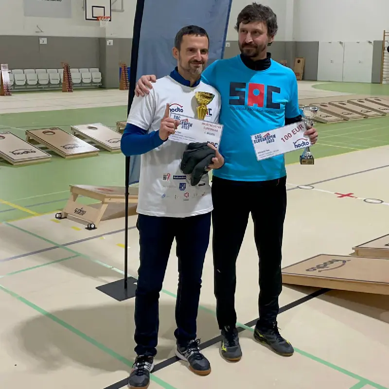 Finále cornhole Majstrovstiev Slovenska SAC Slovak Open